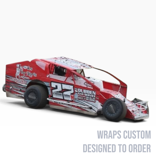 Dirt Modified Wraps  Wraps (Custom Designed to Order)