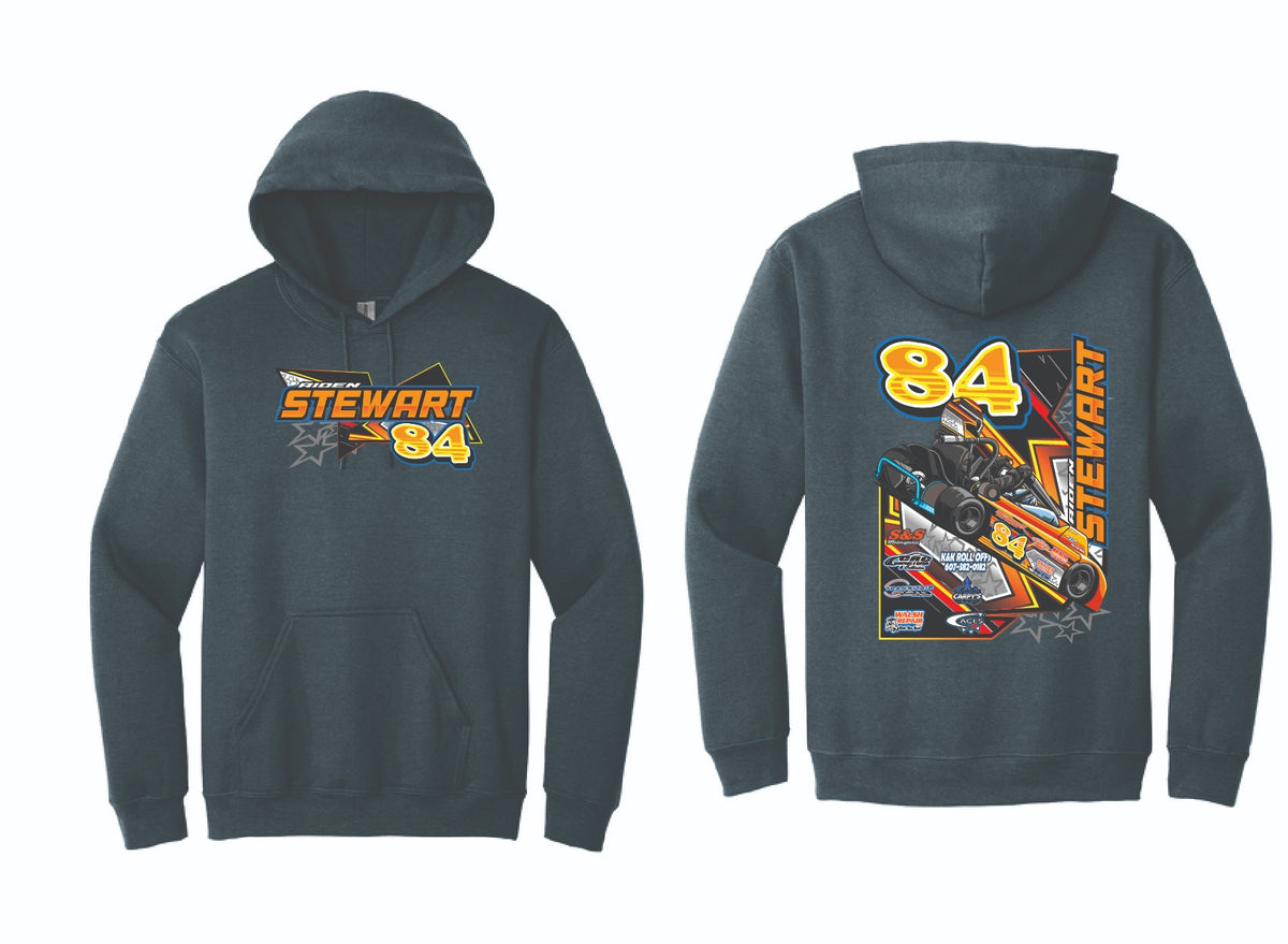 2025 Aiden Stewart Hoodie | 18500 Dark Heather Grey