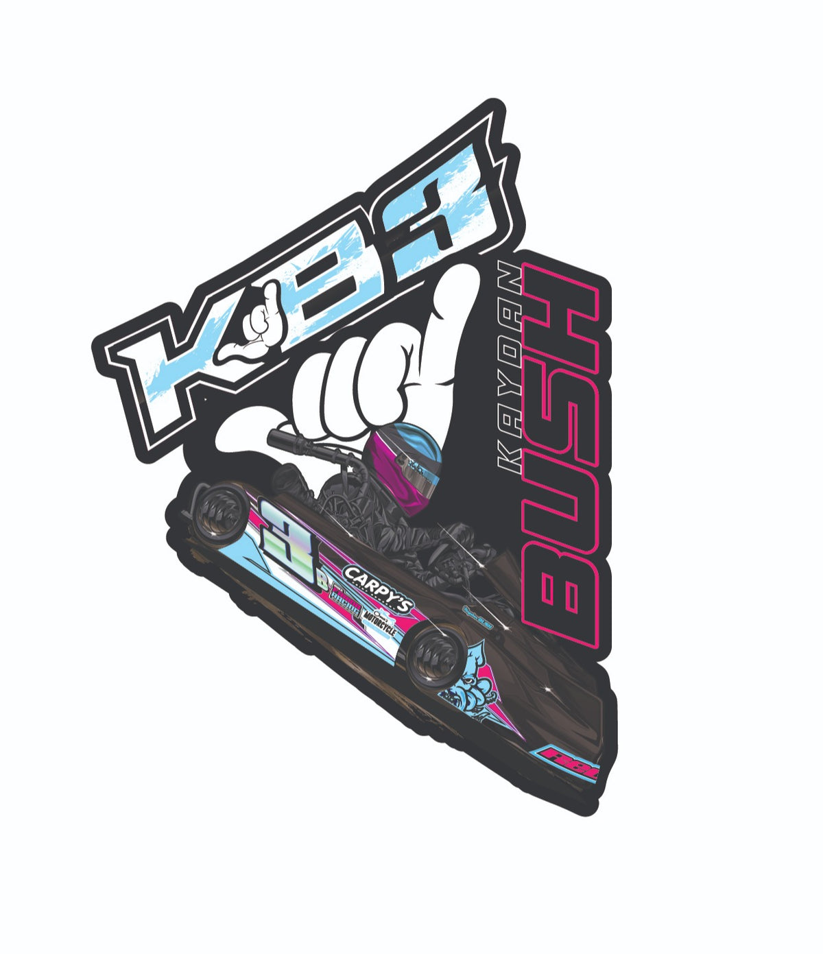 2025 KB3 Sticker
