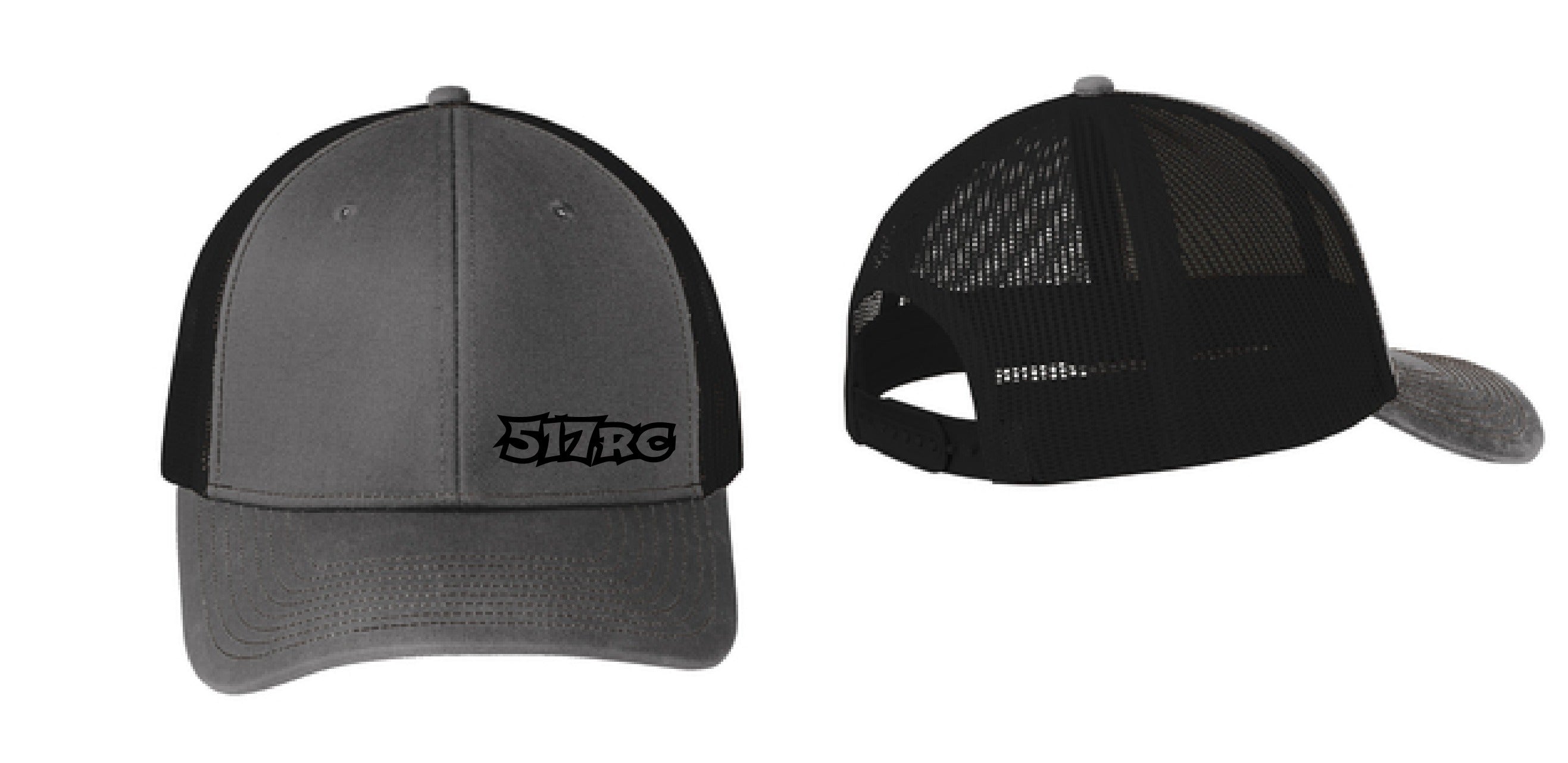 517RC Trucker Hat | C112 Grey Steel/ Black