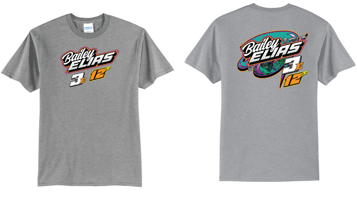 2025 Bailey Elias TShirt | PC55 Athletic Heather