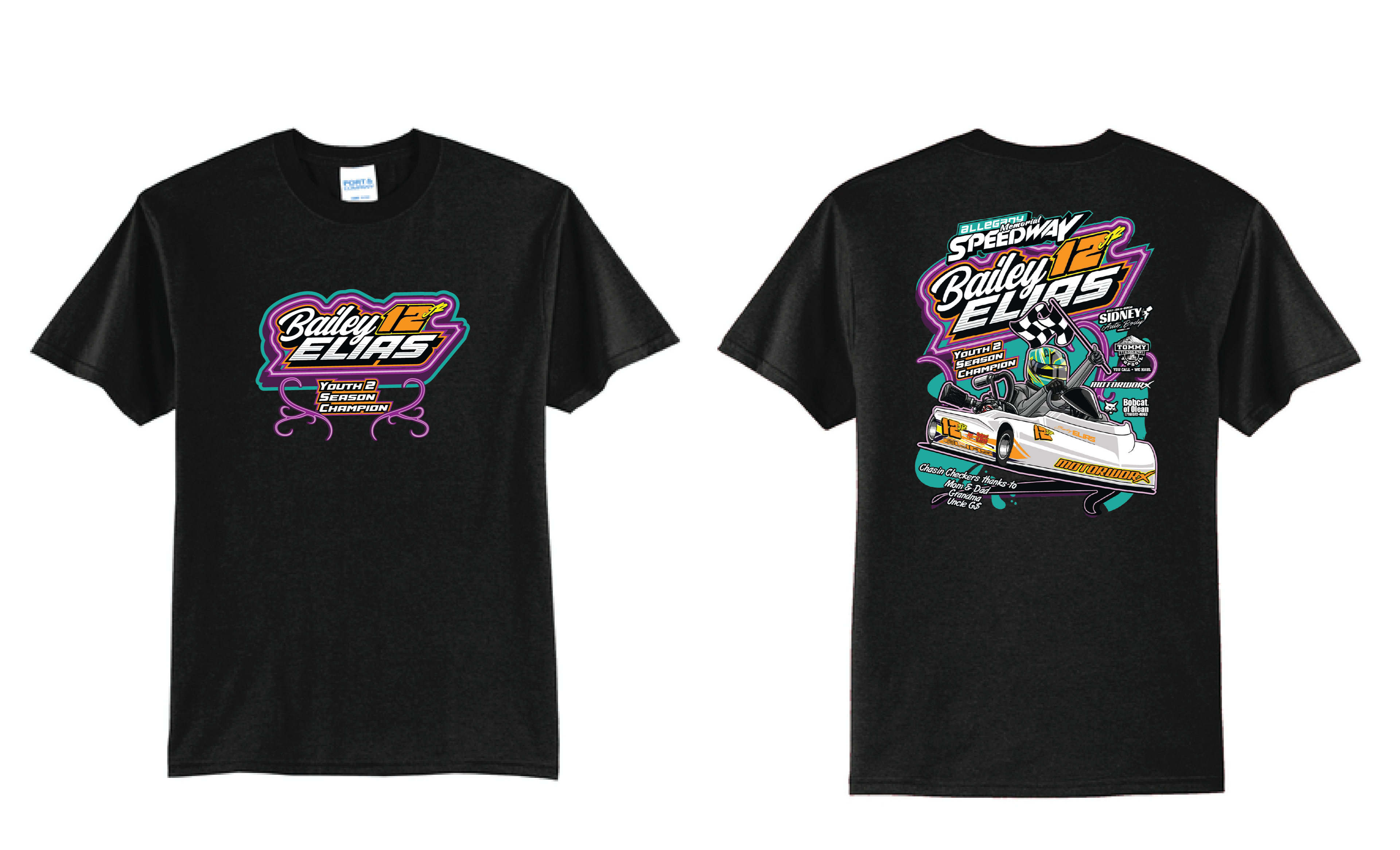 2025 Championship Bailey Elias TShirt | PC55 Black