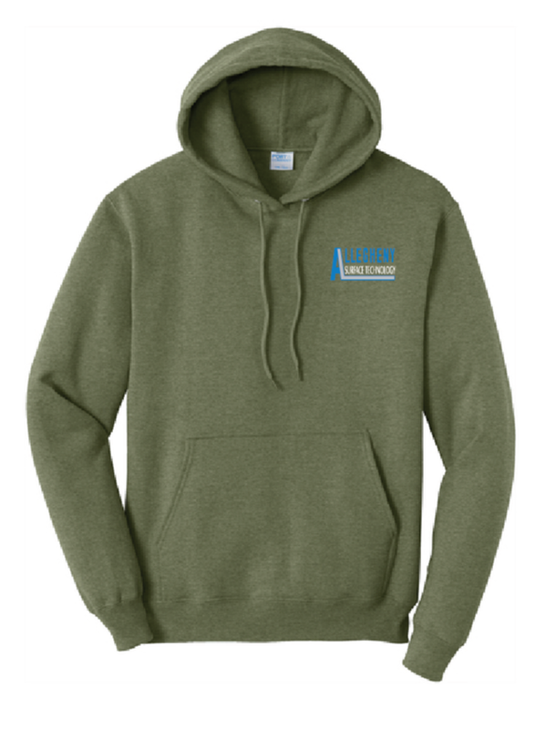 AST Hoodie | PC78H Olive Drab Green Heather