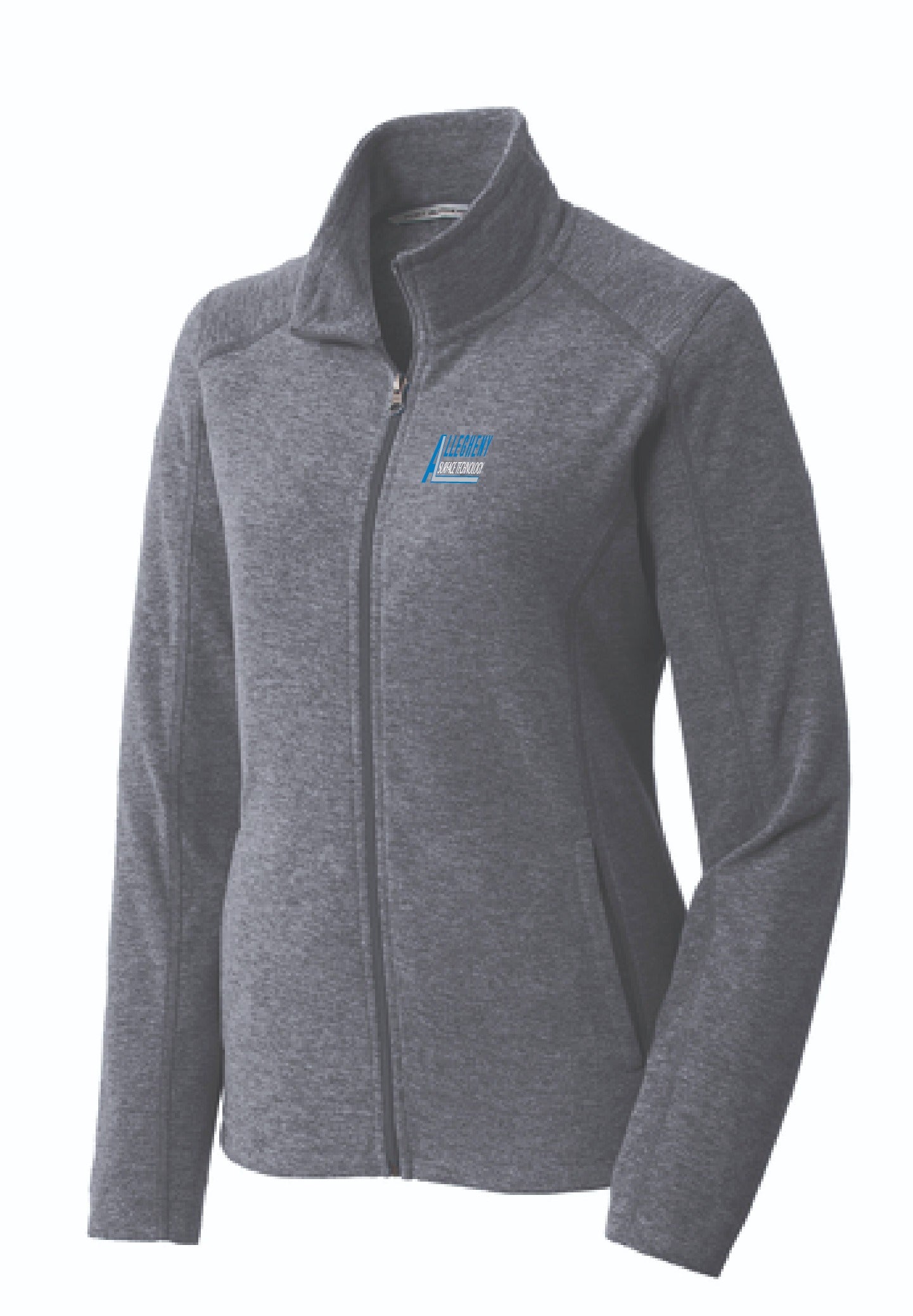 AST Ladies Full Zip Fleece | L235 True Navy Heather