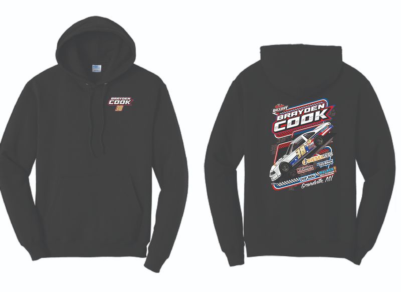 Brayden Cook Hoodie | PC78H Black