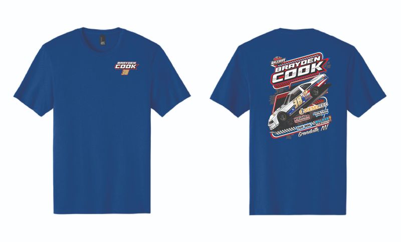 Brayden Cook TShirt | DT104 Royal