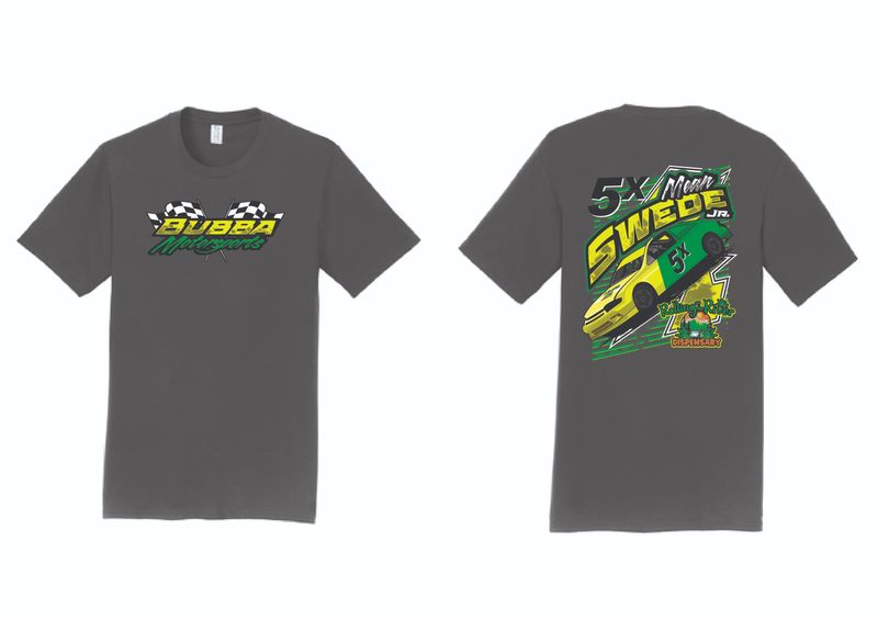 Bubba Motorsports TShirt | DT104 Charcoal