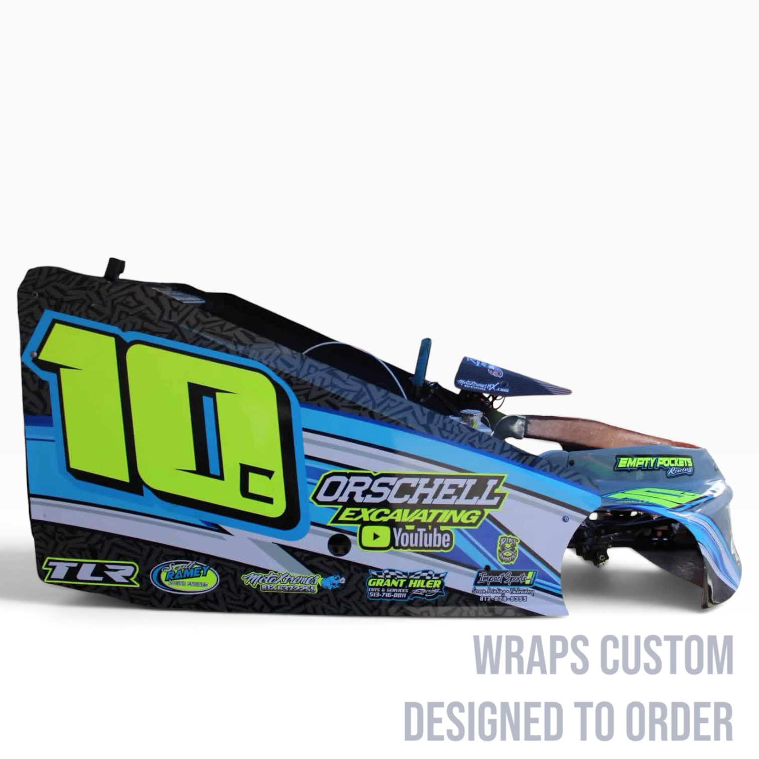 Wedge Kart  Wraps (Custom Designed to Order)