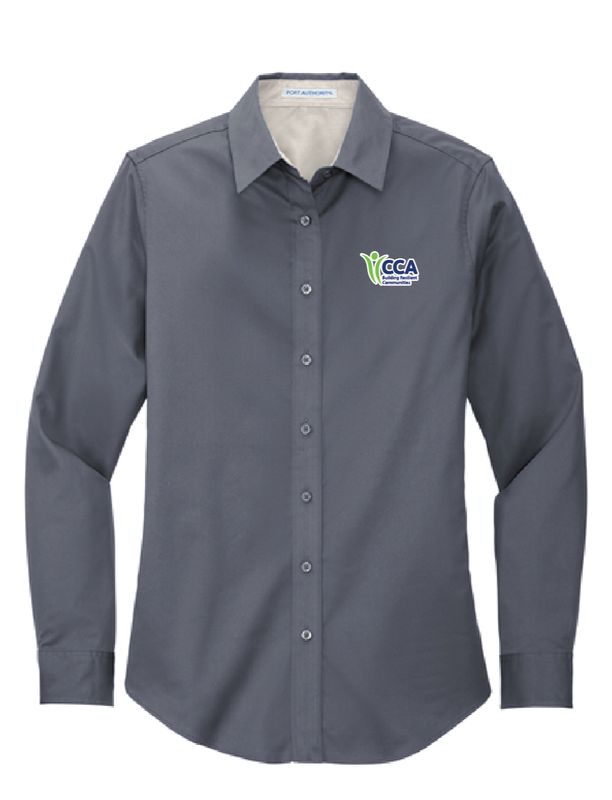 CCA - Port Authority Women's Long Sleeve Easy Care Shirt | L608