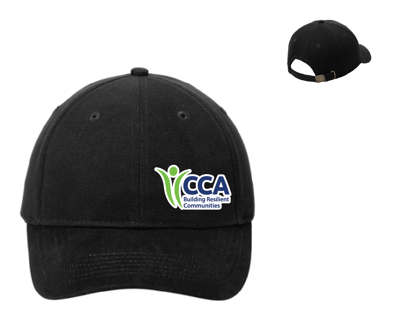 CCA - Port & Co Brushed Twill Cap | CP82