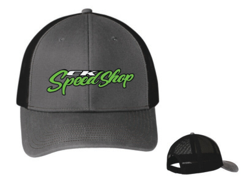 CK Speedshop 2023 Team Hat | C112 Grey Steel/ Black