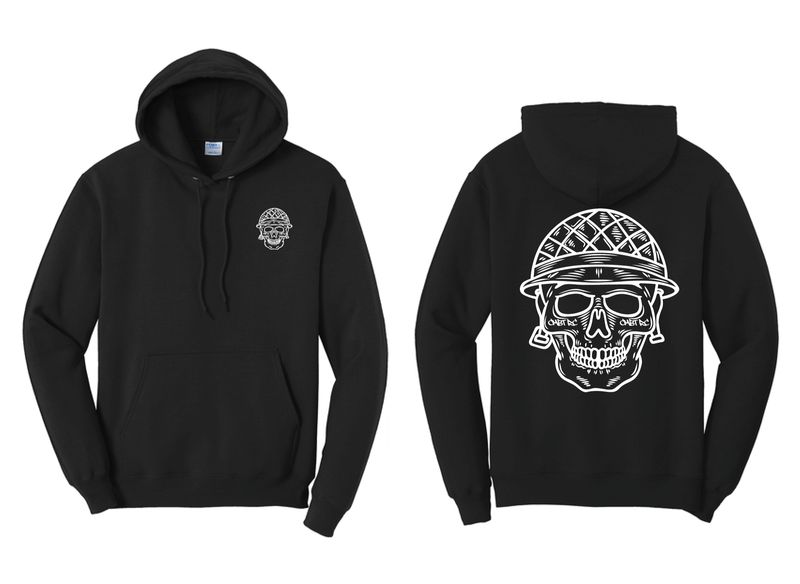 CMBT.RC SKULL Hoodie | PC78H Black