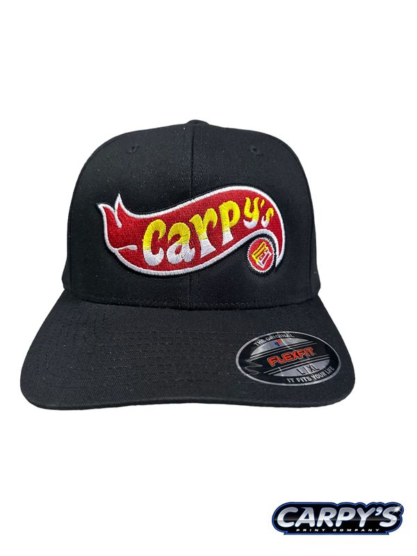 Carpy's Hot Wheels Flexfit Hat (Black)