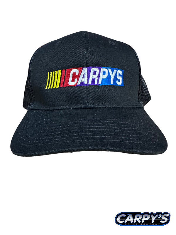 Carpy's Stock Car Racing Mesh Trucker Hat (C112)
