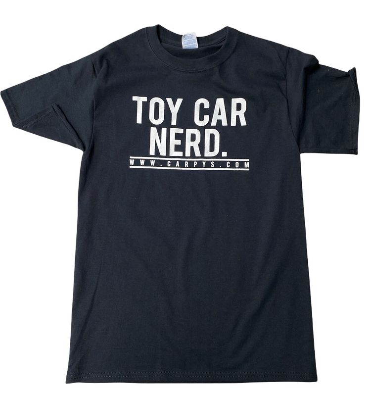 Carpy's Toy Car Nerd  2022 Shirt | DT104 Black