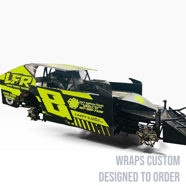 Big Block Modified Wraps  Wraps (Custom Designed to Order)