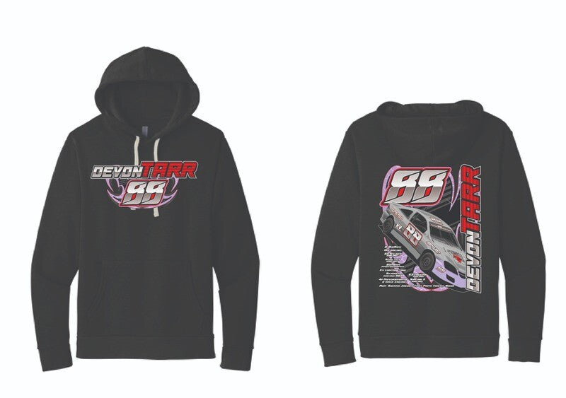 Devon Tarr Racing Hoodie | NL9303 Black