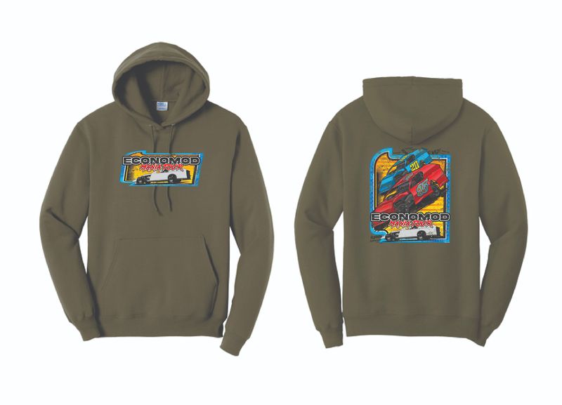 Economod Mania Hoodie | PC78H Olive Drab Green