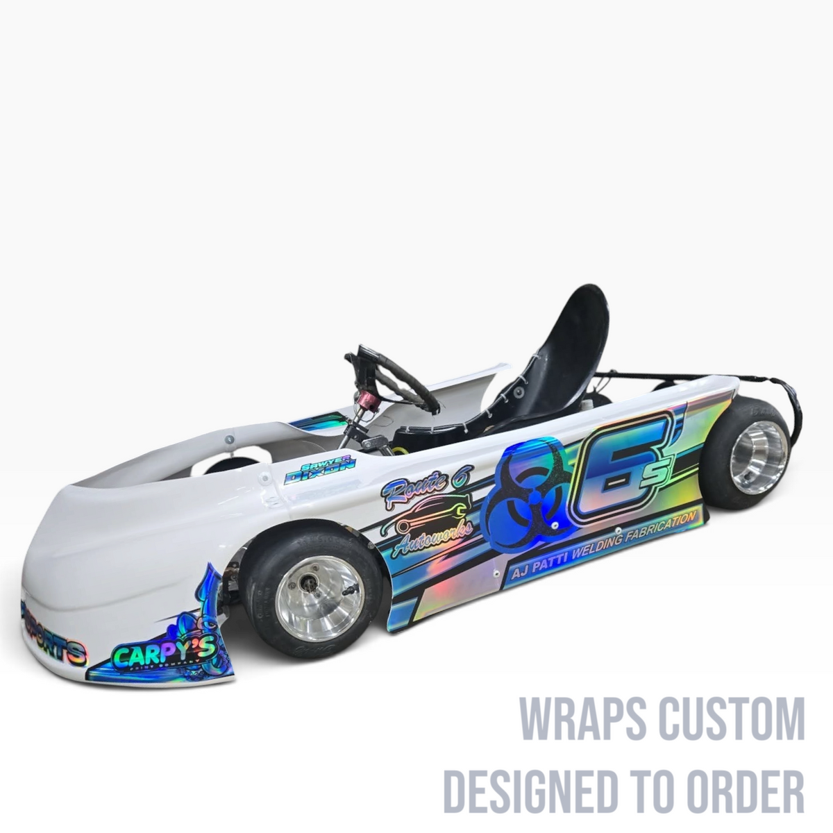 High Side Kart  Wraps (Custom Designed to Order)