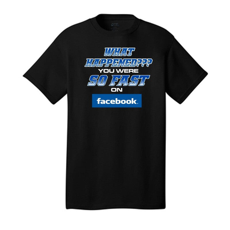Facebook Fast T-Shirt | DT104 Black