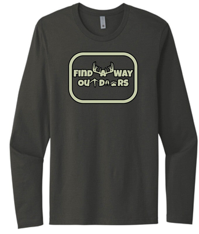Find A Way Outdoors Long Sleeve Shirt | NL3601 Heavy Metal