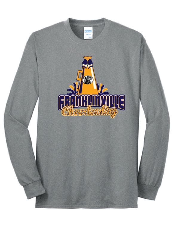 Franklinville Varsity Cheer- Port & Co Core Blend Long Sleeve | PC55LS