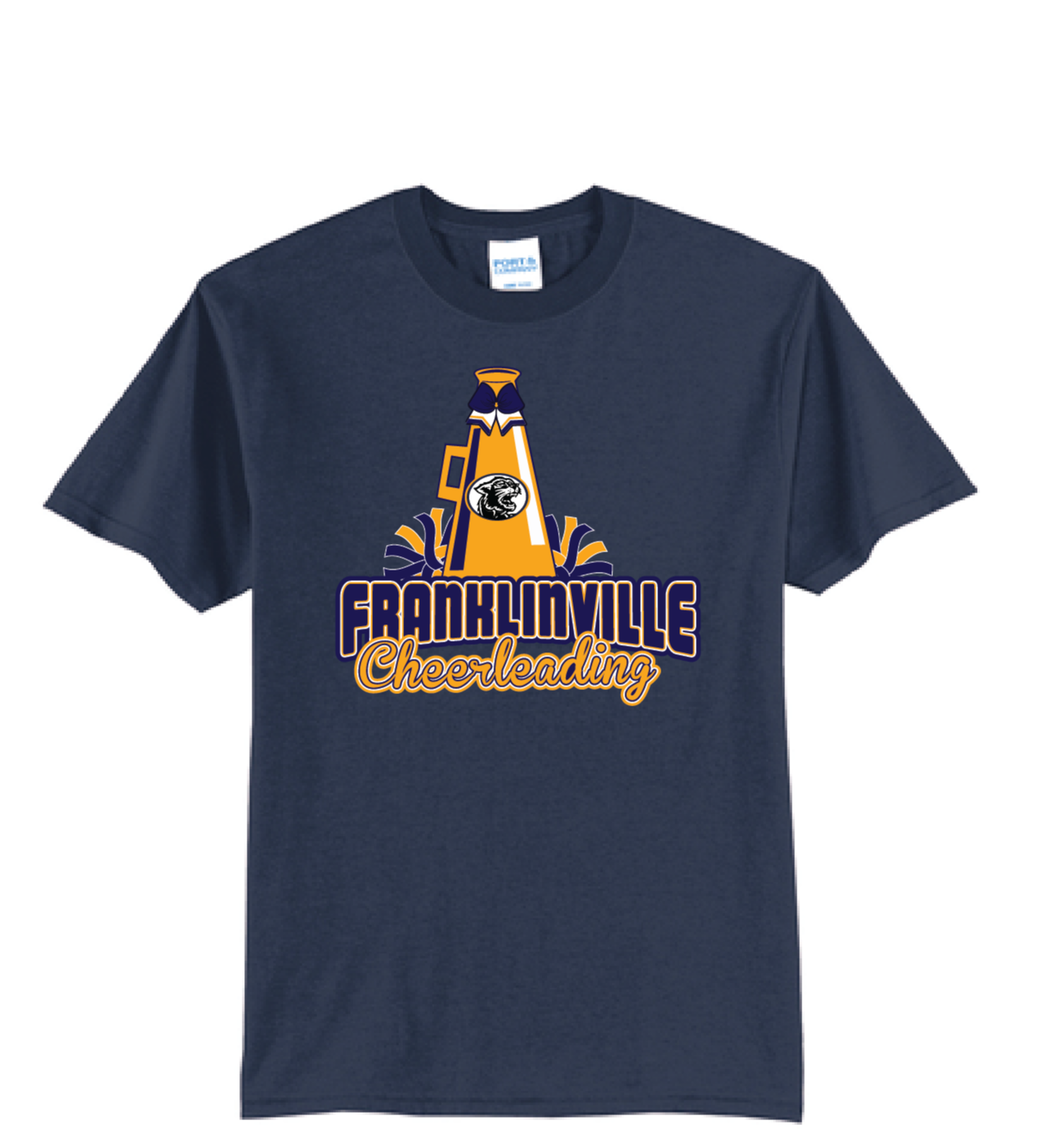 Franklinville Varsity Cheer- Port & Co Core Blend TShirt | PC55