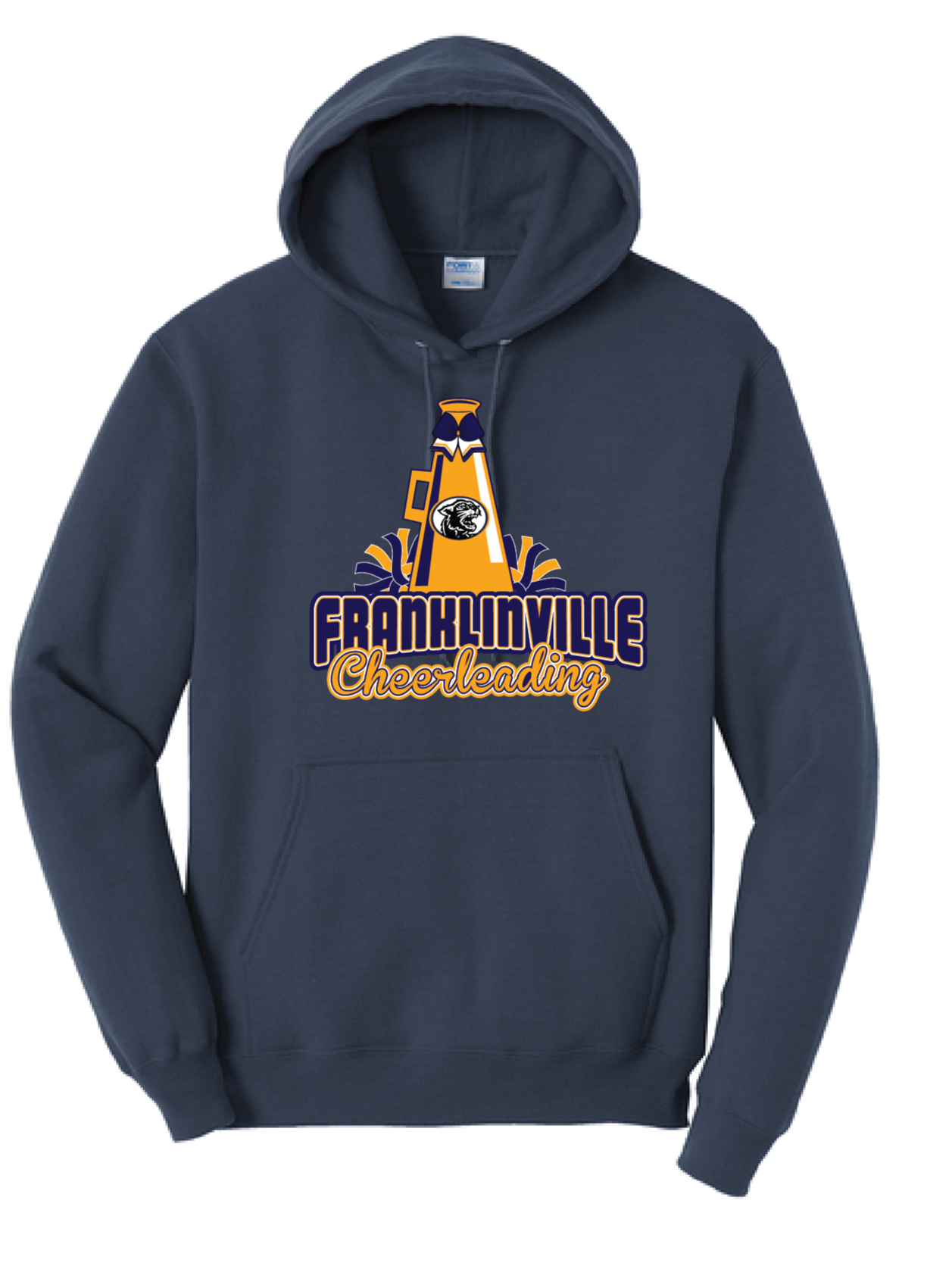 Franklinville Varsity Cheer- Port & Co Core Fleece Pullover Hoodie | PC78H