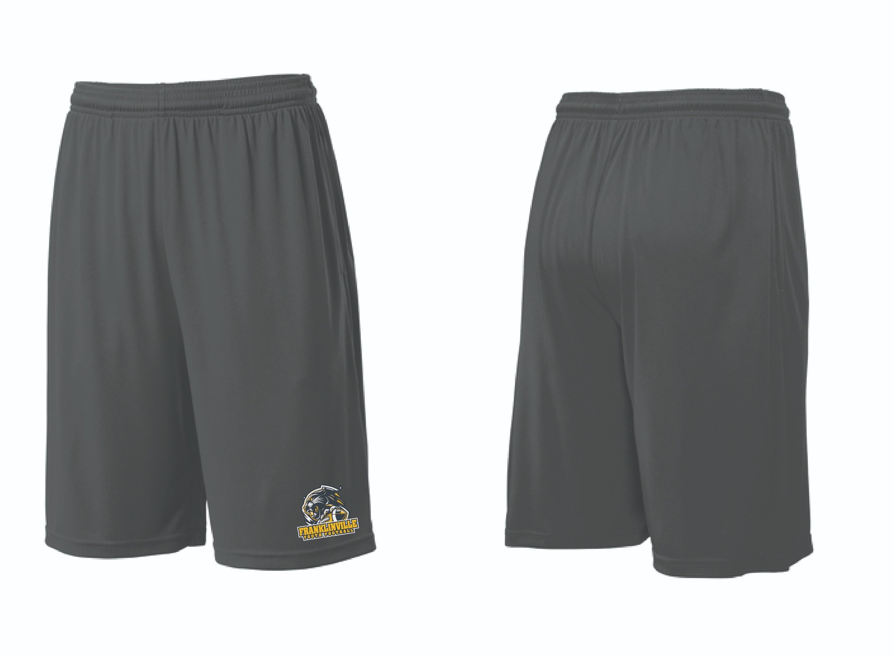 Franklinville Youth Football Shorts | ST355P Iron Grey