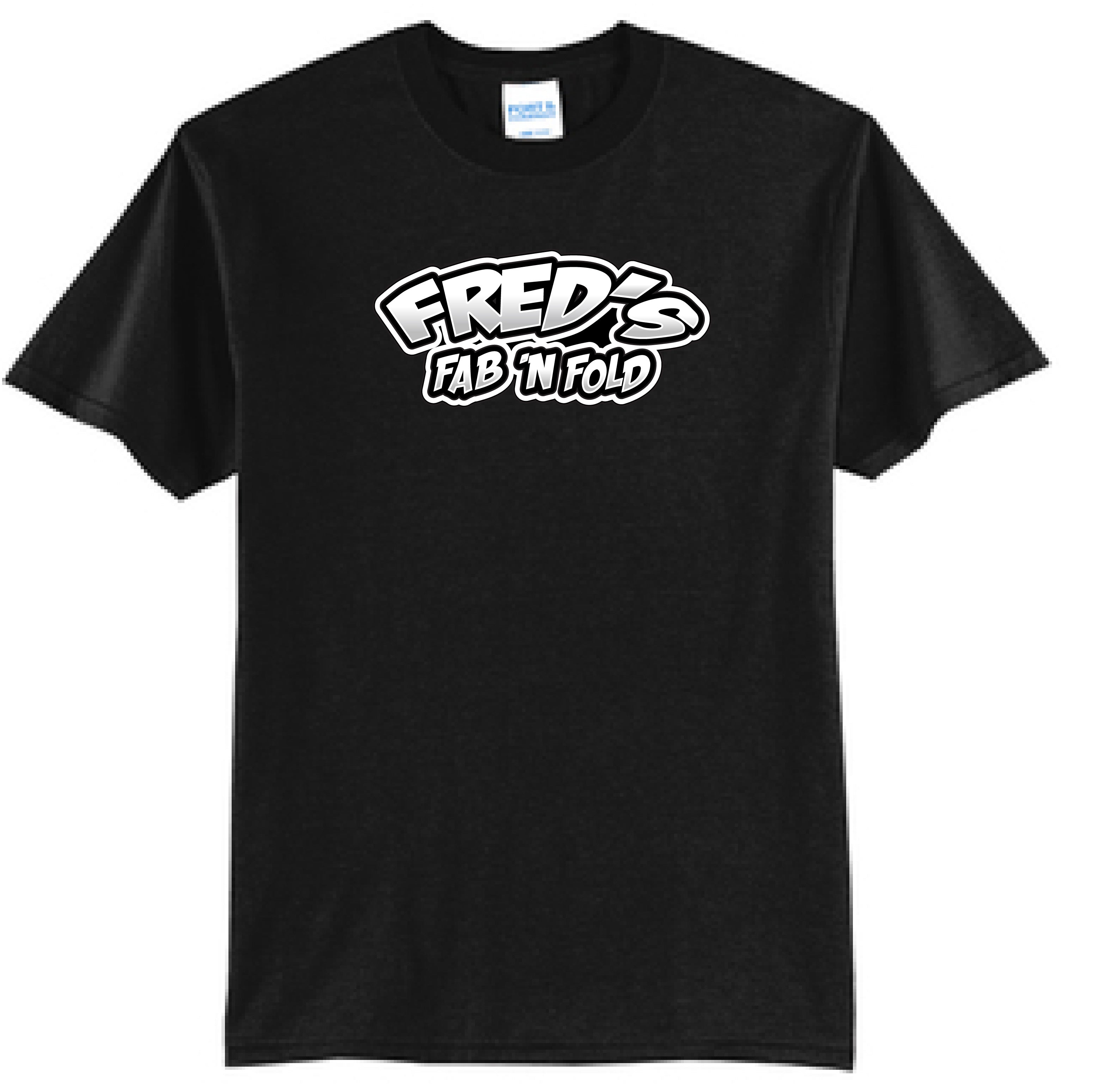 Fred's Fab'n Fold B&W Shirt | DT104 Black