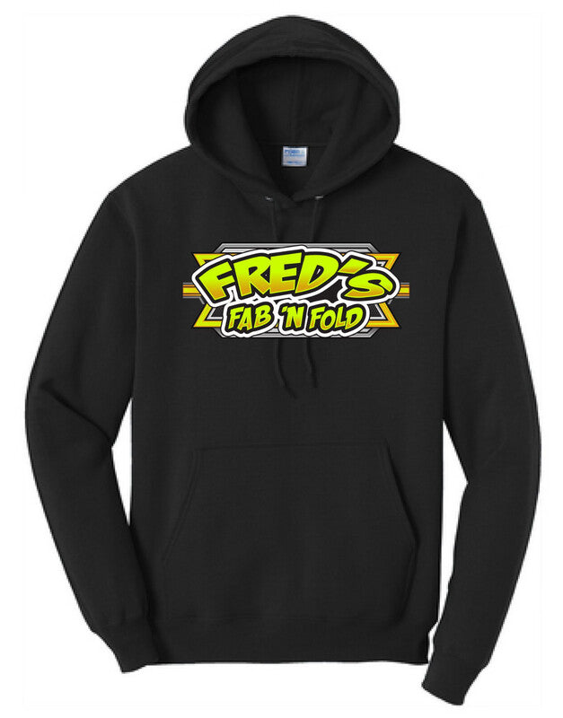 Fred's Fab n Fold Team Hoodie | NL9303 Black