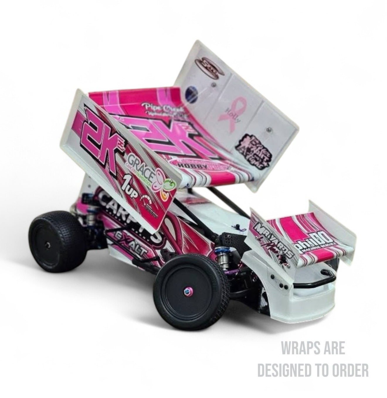 Sippel Speed Shop Sprint Wraps *For Custom Works Cage* (Designed to Order)