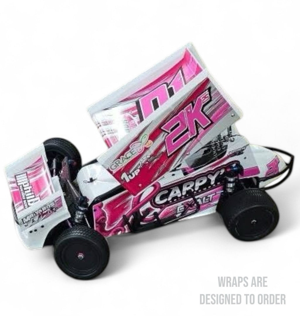 Sippel Speed Shop Sprint Wraps *For Custom Works Cage* (Designed to Order)