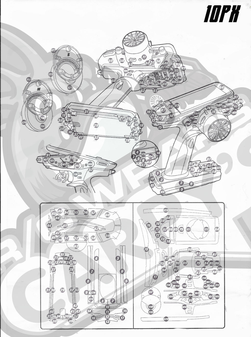 Futaba 7PXR Radio Wrap (Designed to Order)