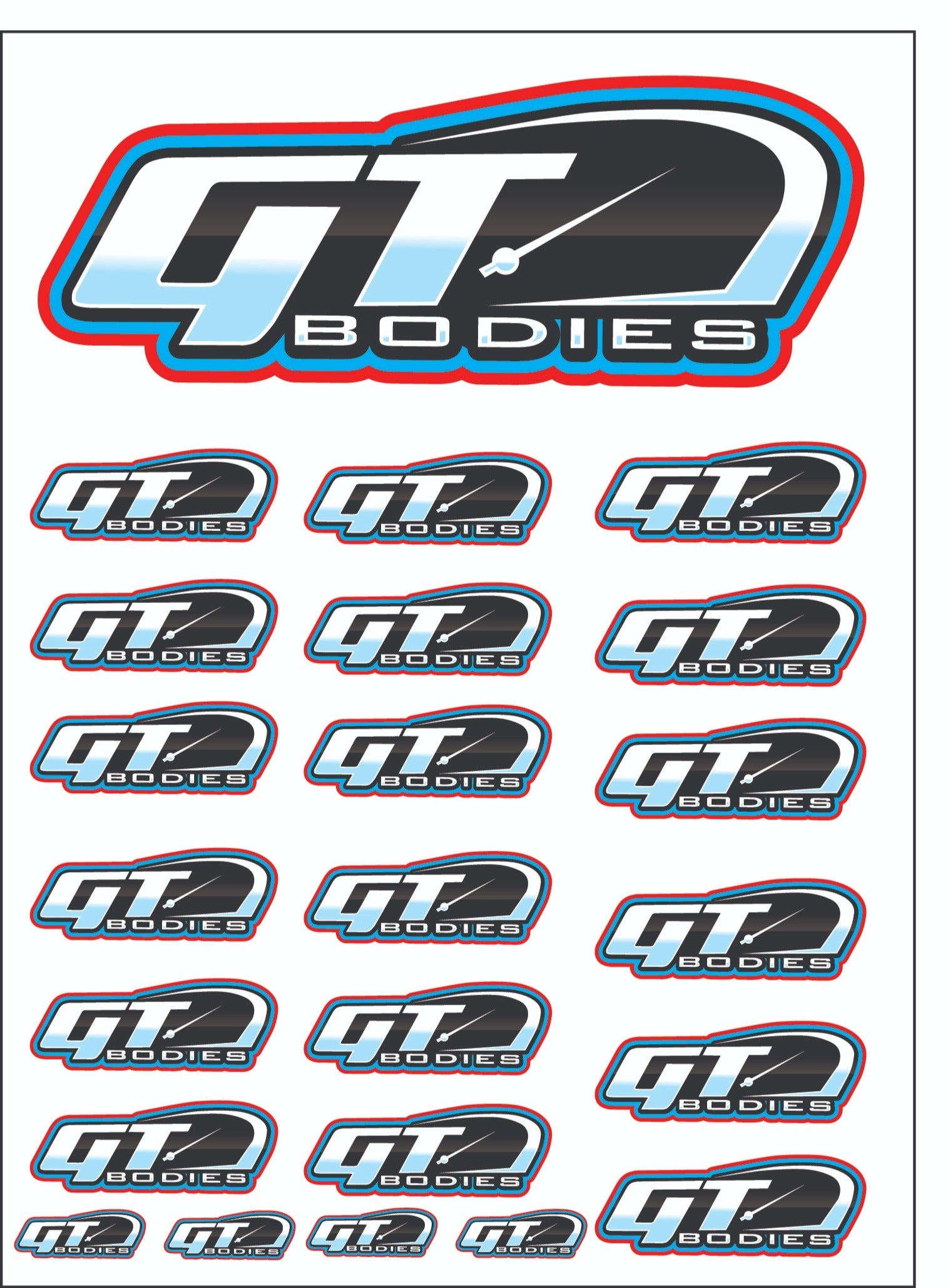 GT Bodies Sticker Pack