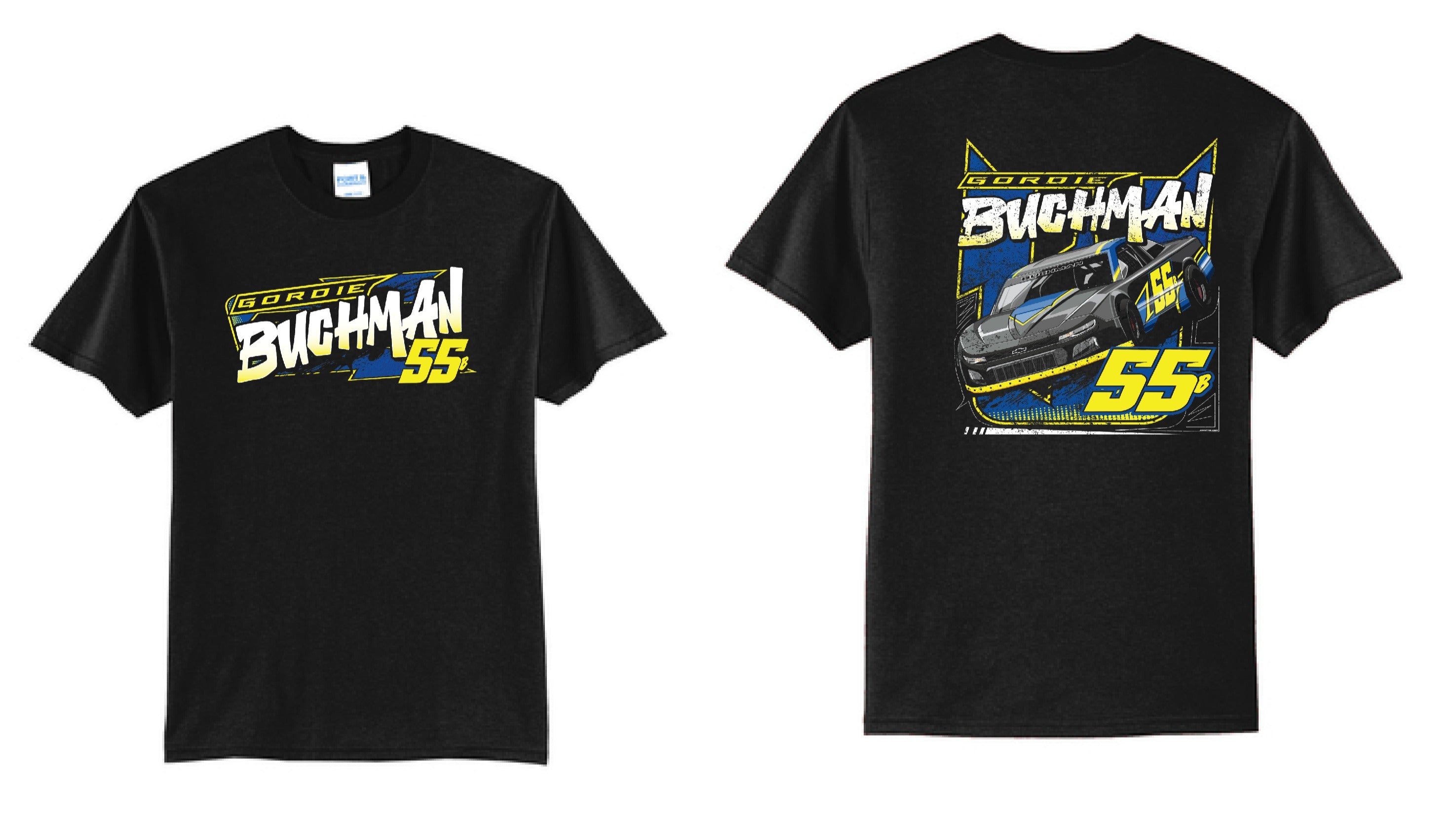 Gordie Buchman Racing TShirt | PC55 Black
