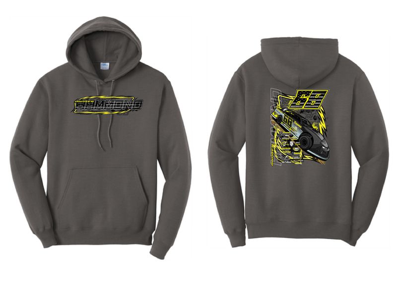Hammerdown Motorsports Hoodie | PC78H Charcoal