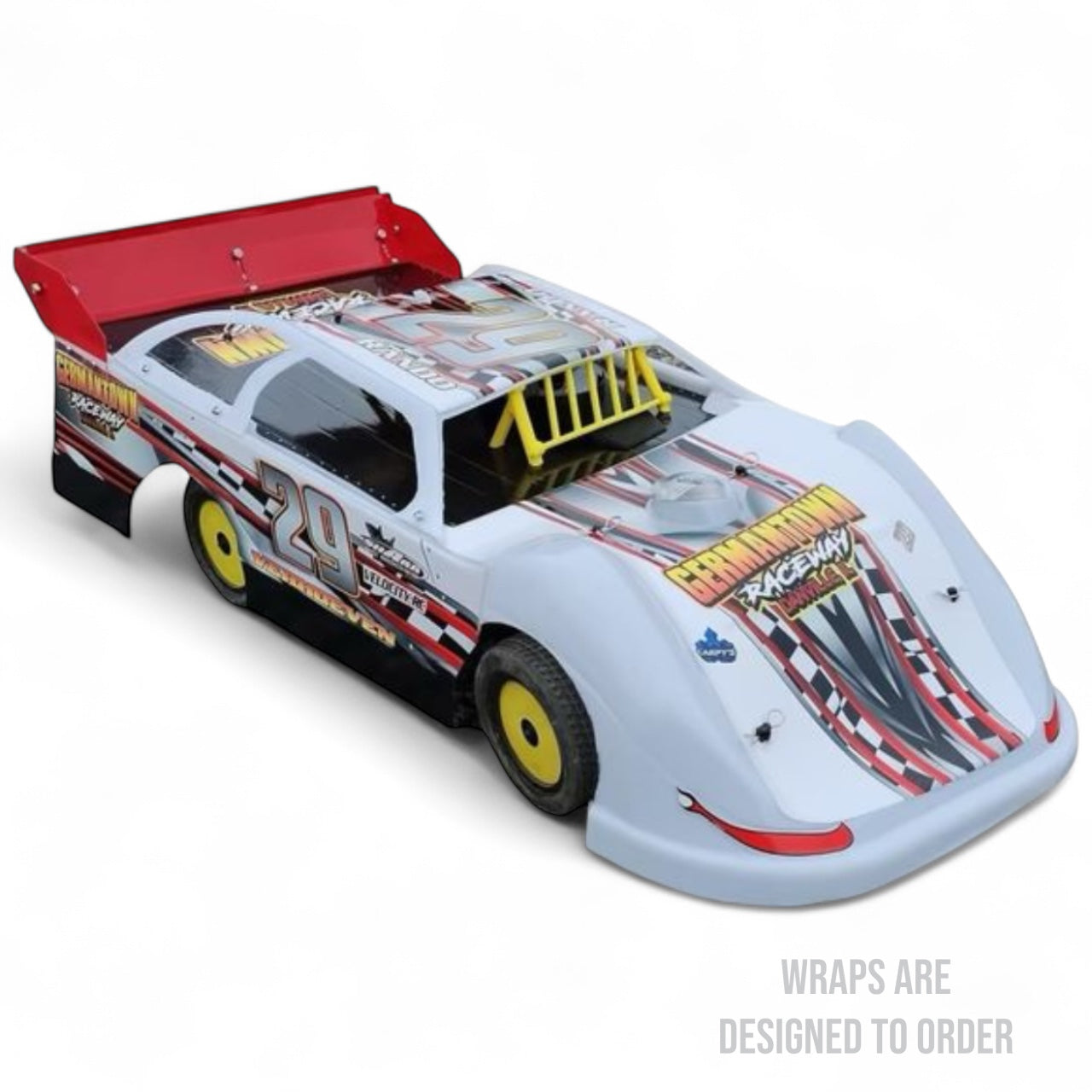 Shark Kill Shot Late Model Wrap (Designed to Order)