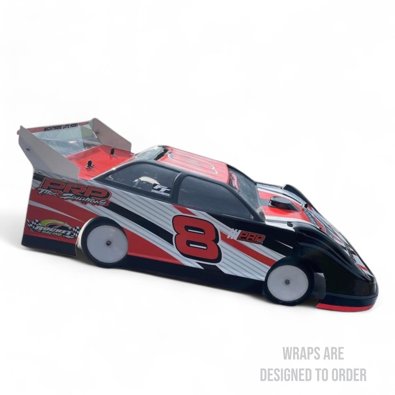 Shark NIGHTMARE 2020 Late Model Wrap (Designed to Order)