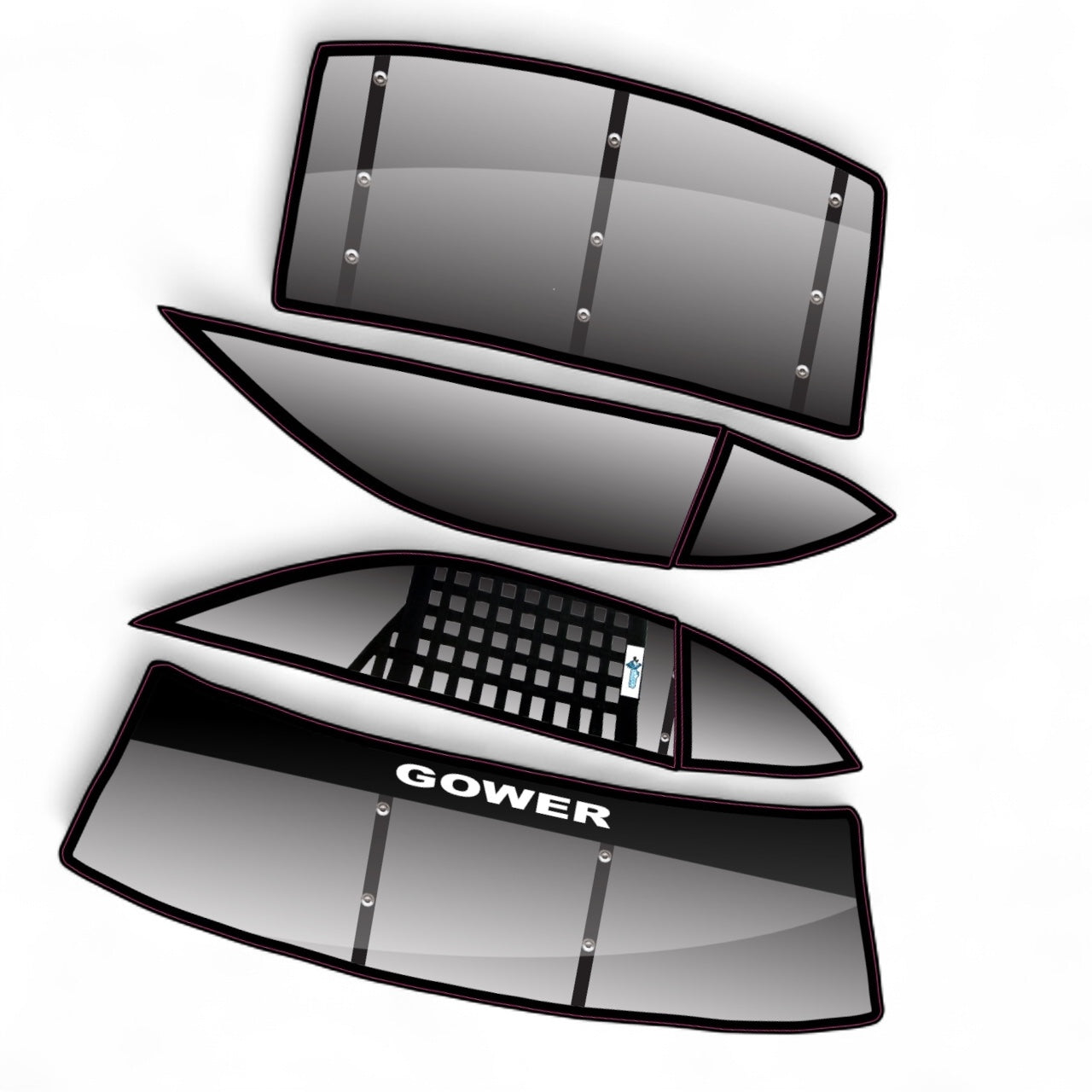 Shark Chevy Camaro Hammerhead | Custom Window Decals