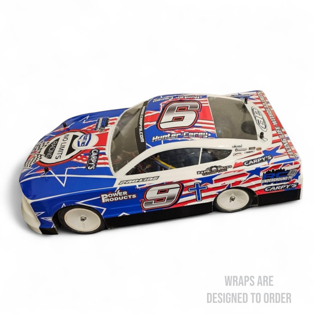Shark Mustang Crazy Train Wrap | Buggy (Designed to Order)