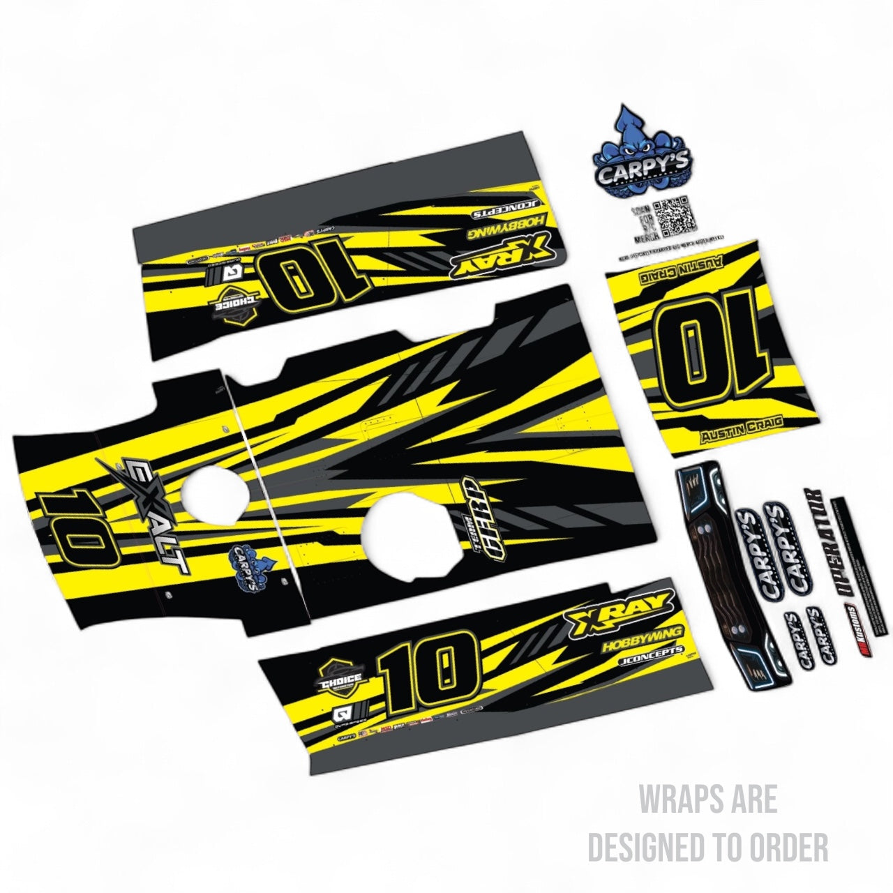 MR Kustoms Operator Late Model Wrap (Designed to Order)