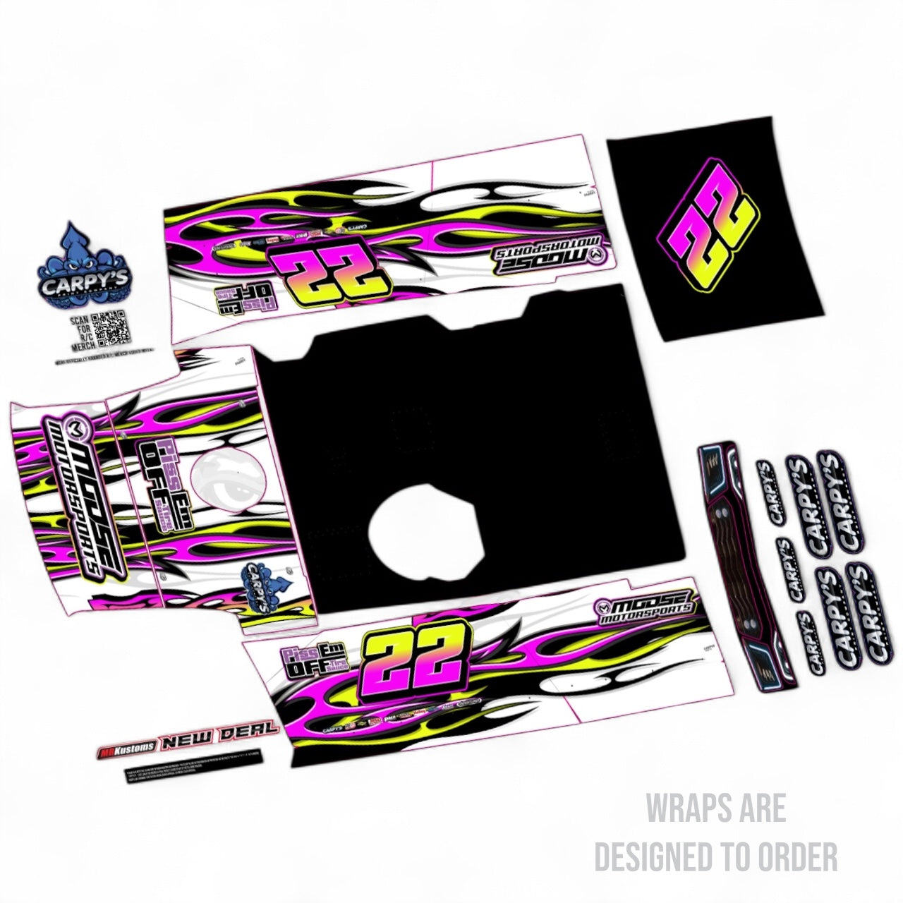 MR Kustoms NewDeal Late Model Wrap (Designed to Order)