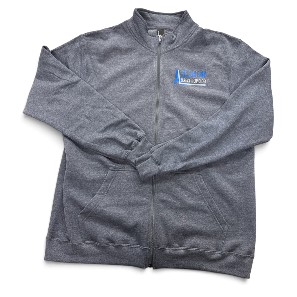 AST Full Zip Fleece | PC78FZ Heather Navy
