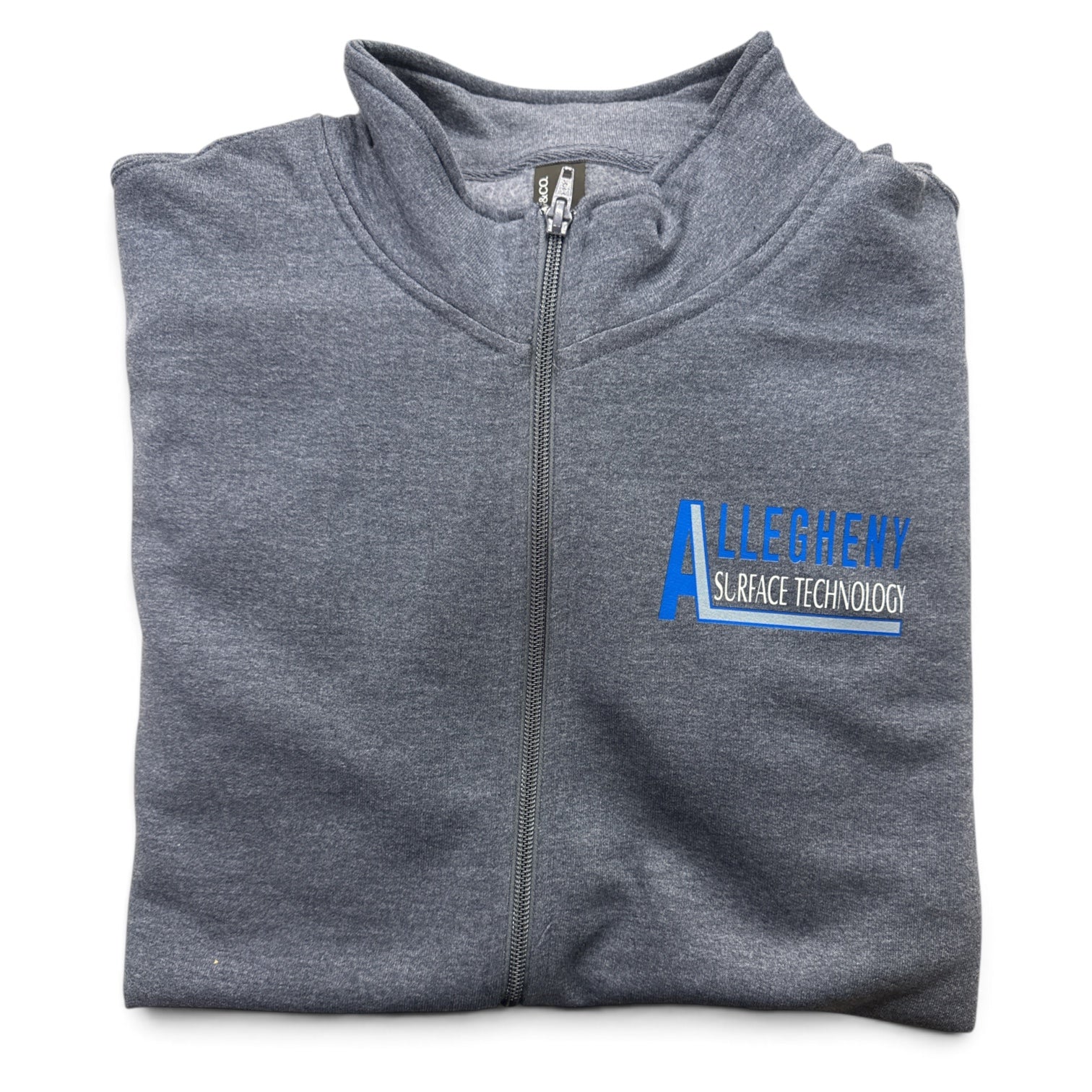 AST Full Zip Fleece | PC78FZ Heather Navy