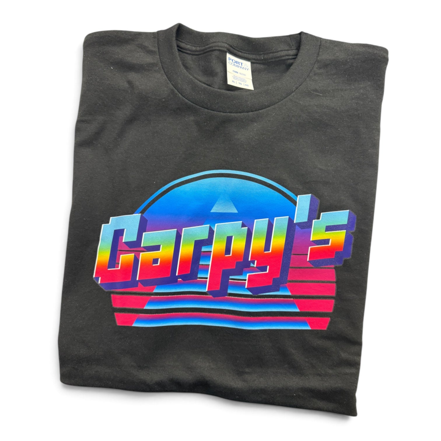 Carpy's 80s Throwback T-Shirt | Black PC55