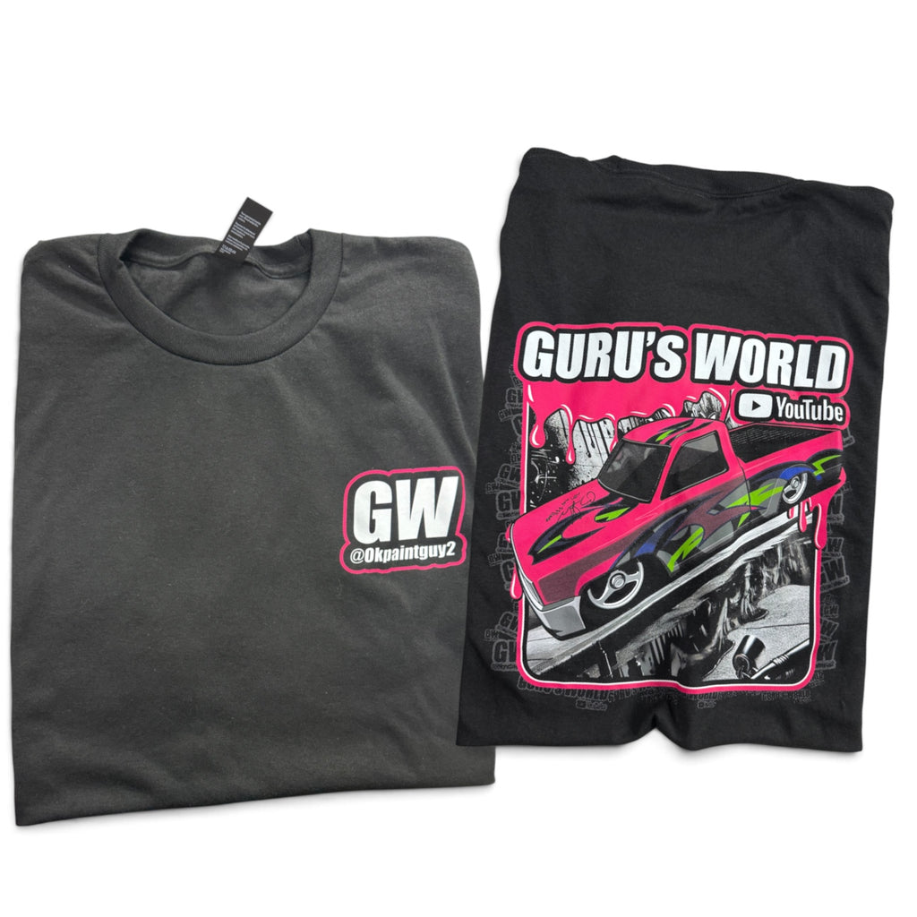 Gurus World Truck TShirt | PC55 Black
