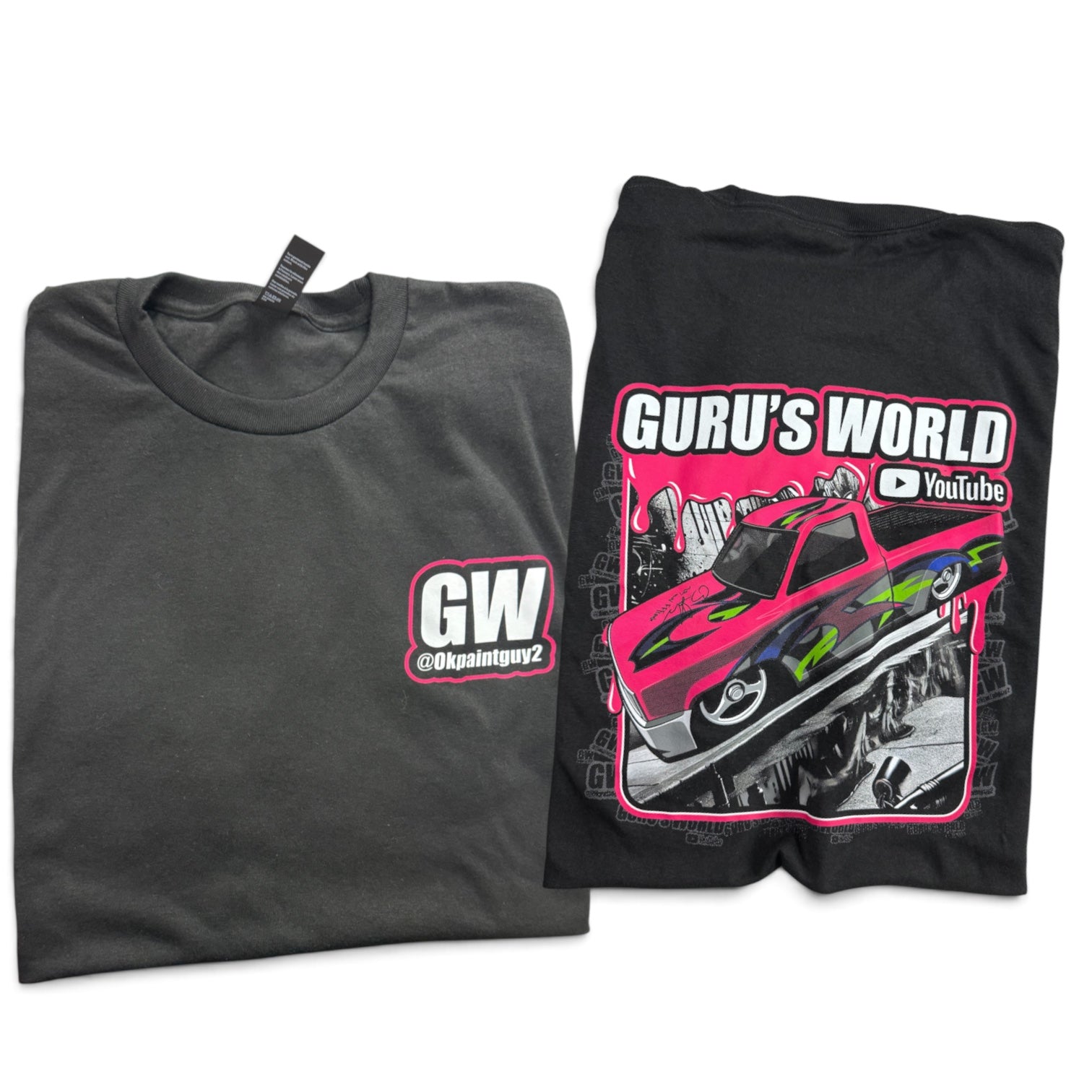 Gurus World Truck TShirt | PC55 Black