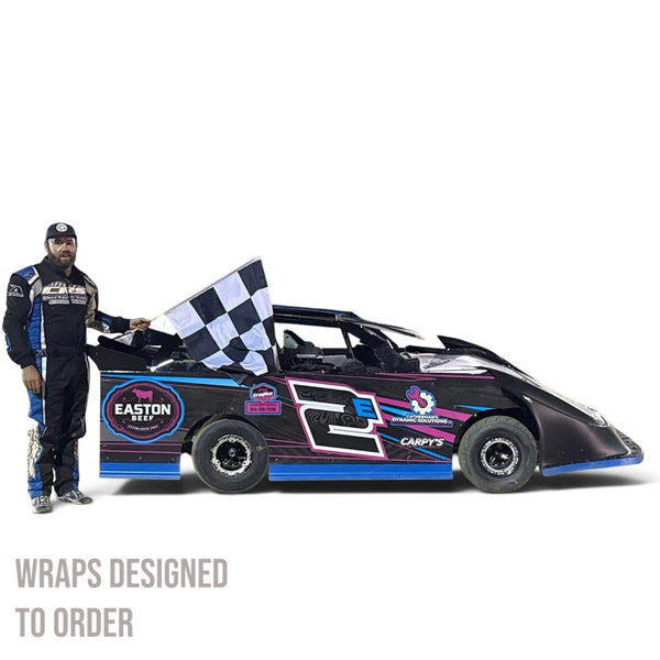 Dirt Mini Late Model Wraps (Custom Designed to Order)