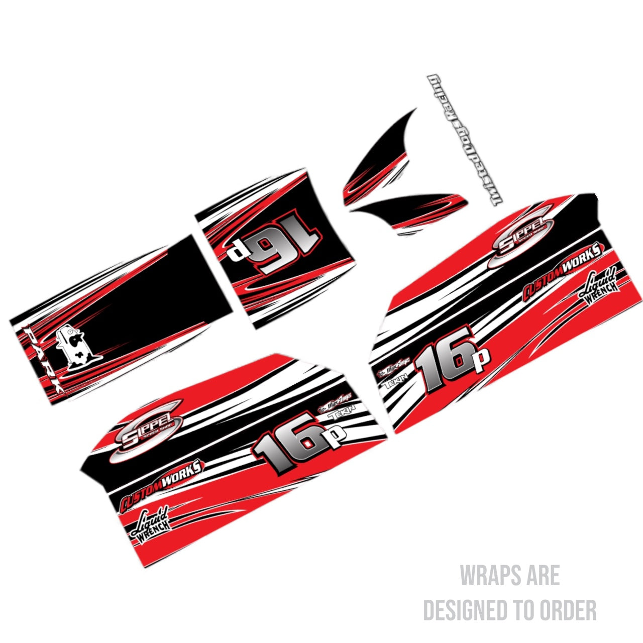 Sippel Speedshop Gunslinger MWM 22  Mid West Modified Body Wrap